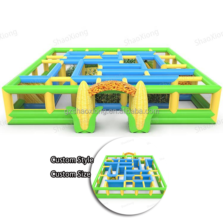 Kids Outdoor Zone - Şişme Oyun Açık Hava Büyük Labirent