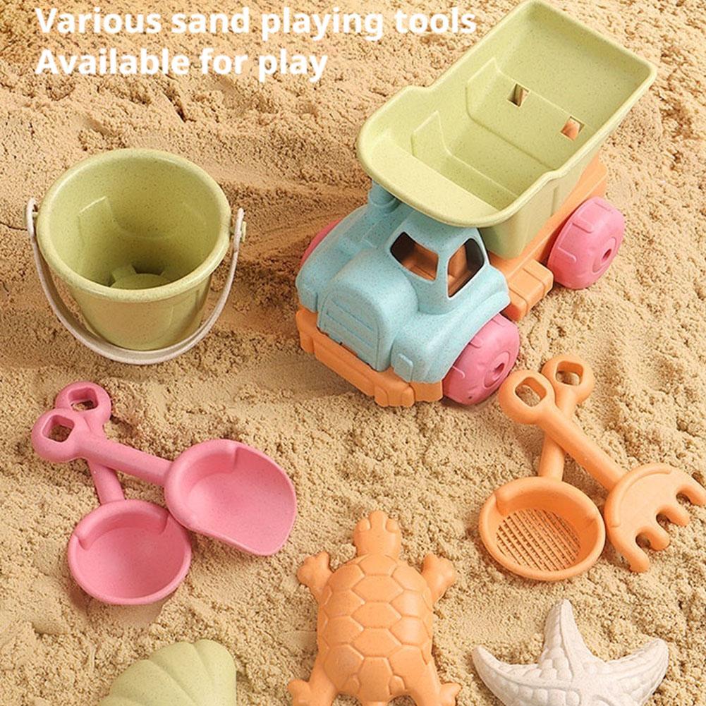 Kids Outdoor Activity Set - 7 adet plaj kum oyuncakları seti