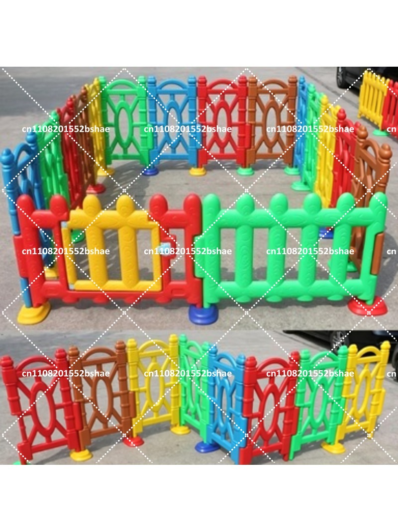Kids Outdoor Fence - Çocuklar için Çok Açılı Plastik Oyun