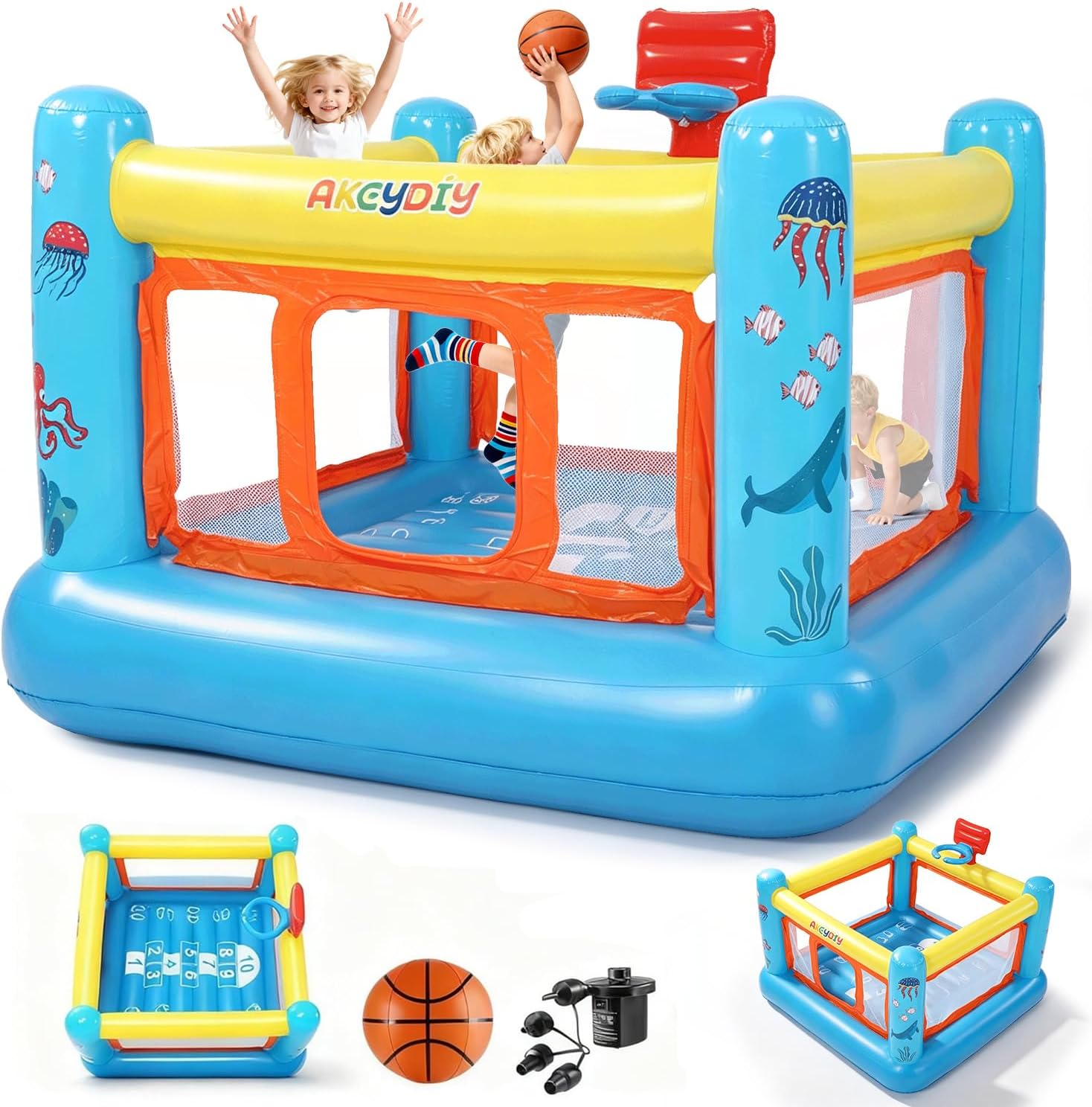 Kids Outdoor House - Şişme Oyun Evi, 3-6 Yaş Çocuklar