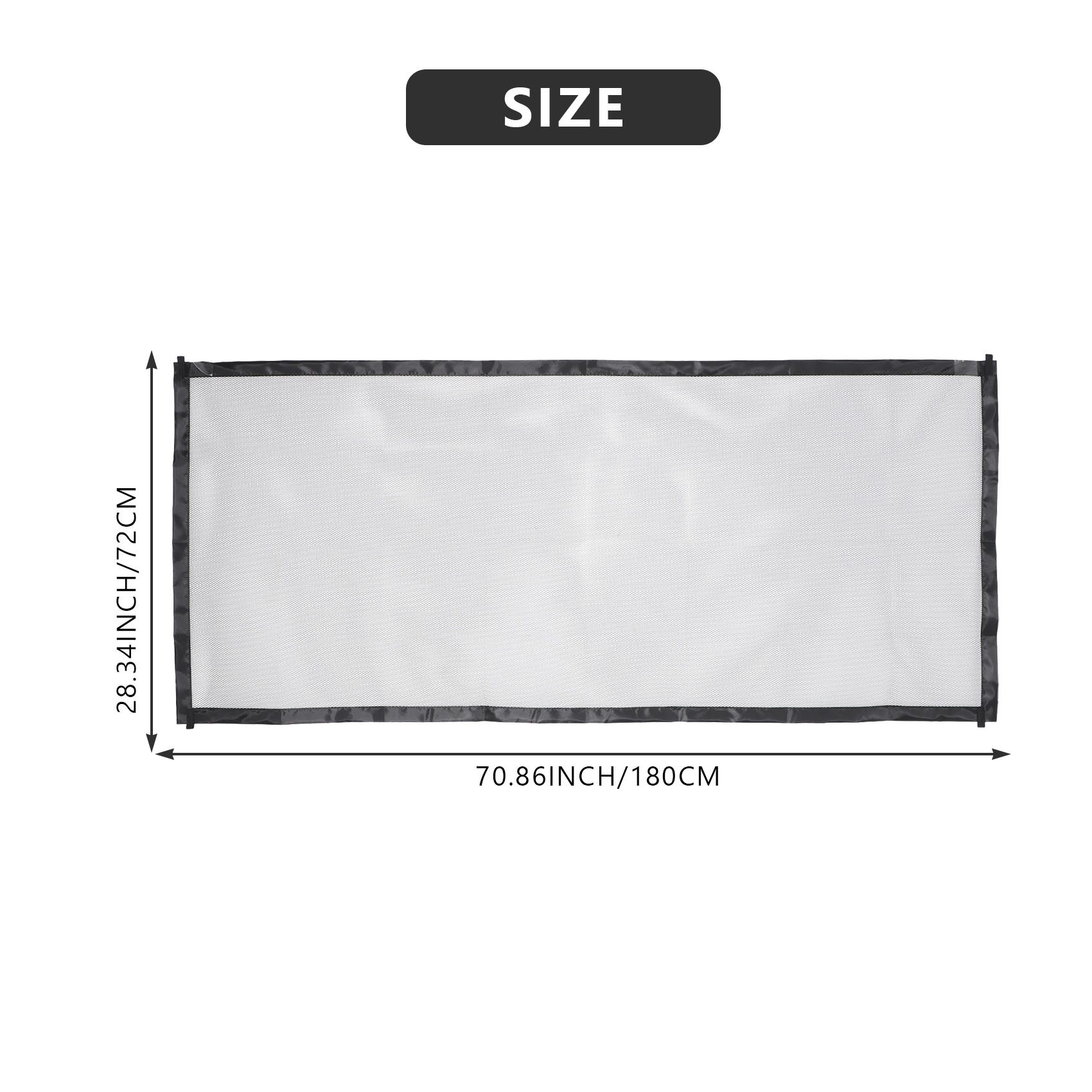 Kids Outdoor Fence - AINY-Magic Gate Taşınabilir Katlanabilir File Bebek
