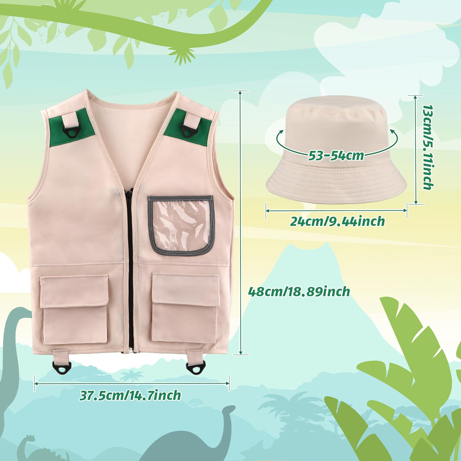 Kids Outdoor Vest - Çocuklar için Açık Hava Keşif Seti,