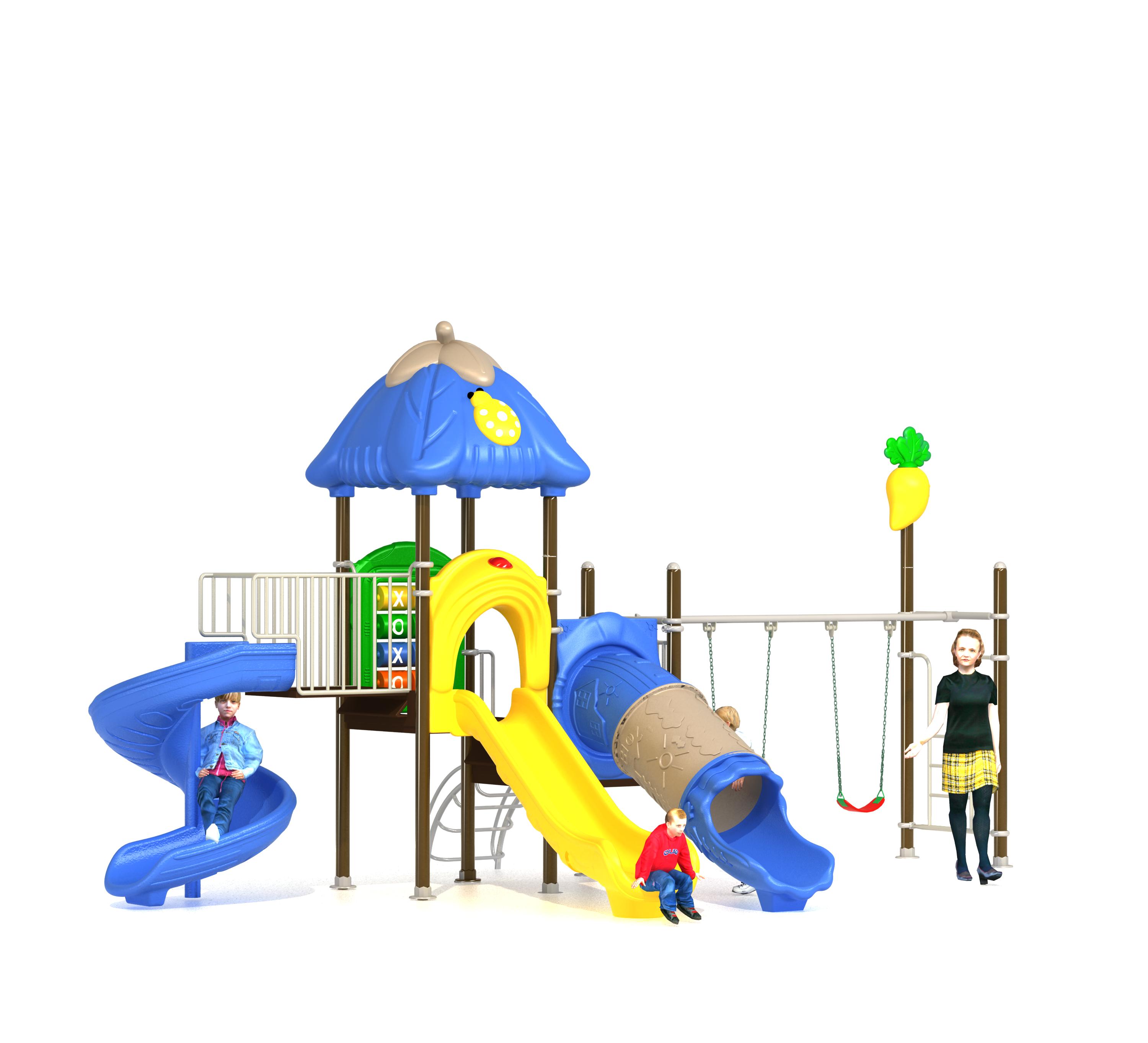 Kids Outdoor Swing Set - Çocuk Oyun Alanı Ekipmanları, Salıncaklı Oyun