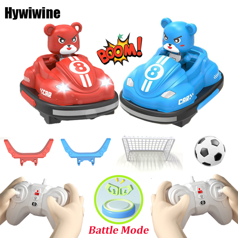 Kids Outdoor Dirt Toys - 2.4G Tampon Savaş RC Araba LED