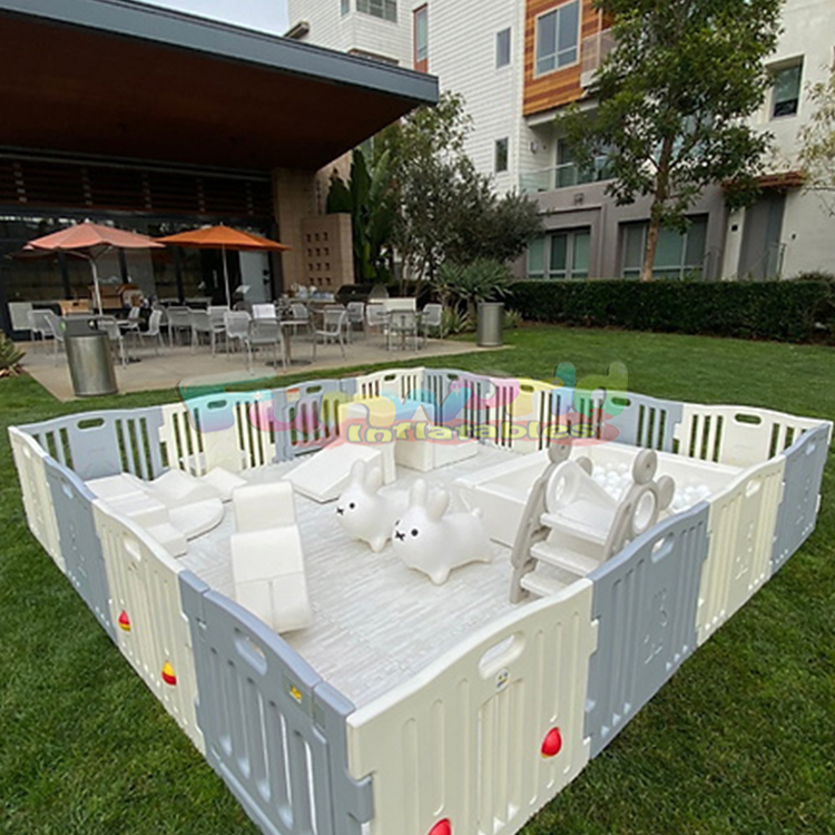 Kids Outdoor Fence - Bebekler İçin İç/Dış Mekan Yumuşak Oyun