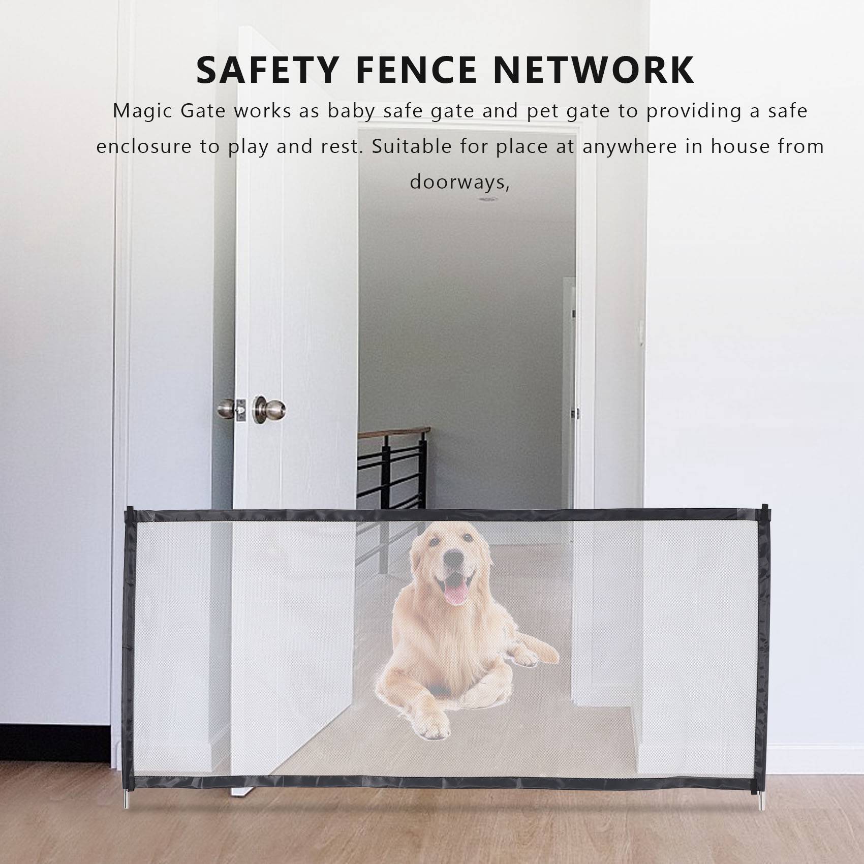 Kids Outdoor Fence - B78B-Magic Gate Taşınabilir Katlanır File Bebek