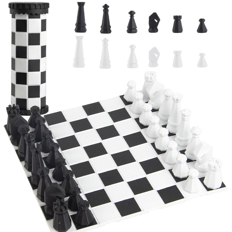 Kids Outdoor Activity Set - 2 in 1 Taşınabilir Satranç Oyun