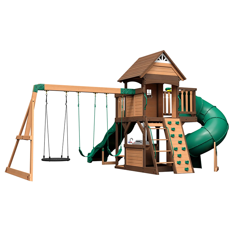 Ahşap Açık Hava Oyun Alanı Sal - Kids Outdoor Monkey Bar Set incelemesi ve fiyatı