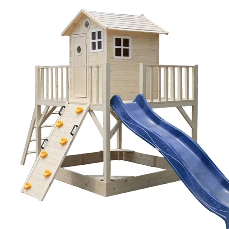 Açık Hava Ahşap Oyun Evi Çocuk - Kids Outdoor Wooden Playhouse incelemesi ve fiyatı