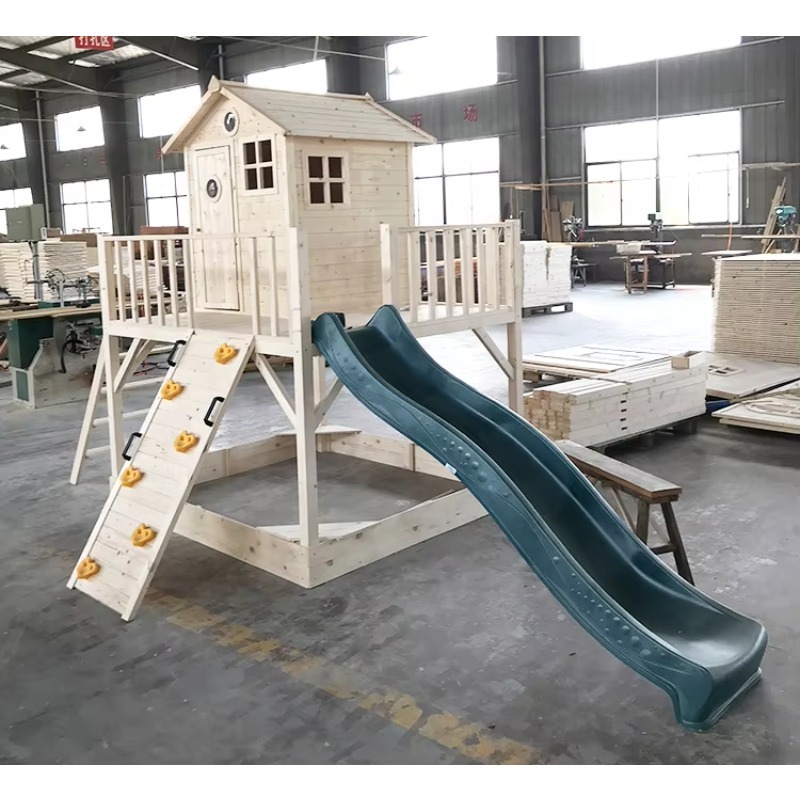 Açık Hava Ahşap Oyun Evi Çocuk - Kids Outdoor Wooden Playhouse incelemesi ve fiyatı