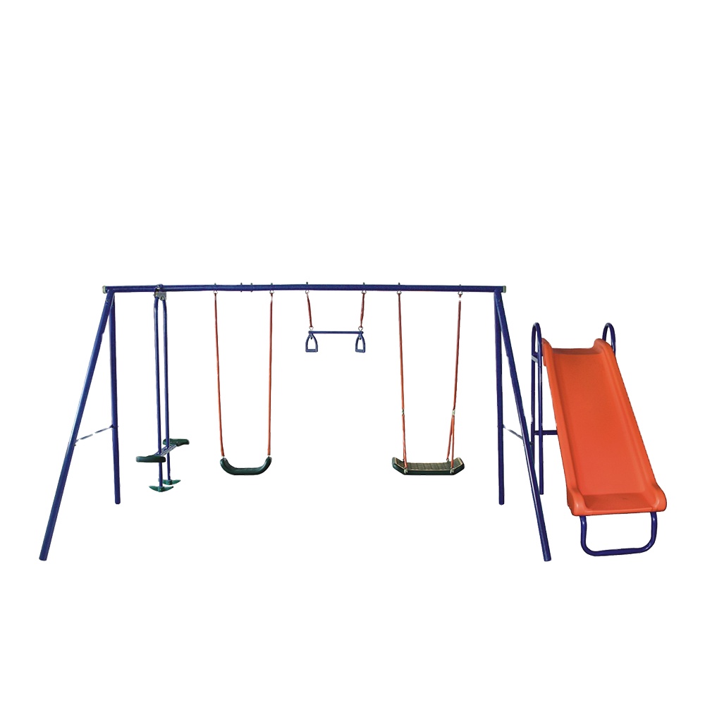 Toptan Ucuz Altı İstasyonlu Aç - Kids Outdoor Swing Set incelemesi ve fiyatı