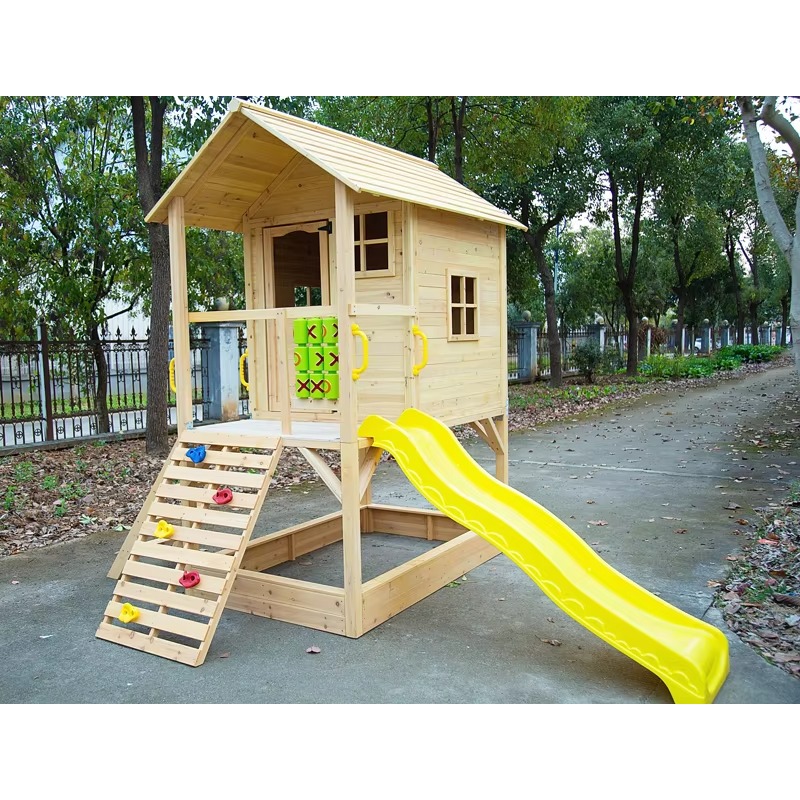 Çocuklar İçin Ahşap Dış Mekan  - Kids Outdoor Wooden Playhouse incelemesi ve fiyatı