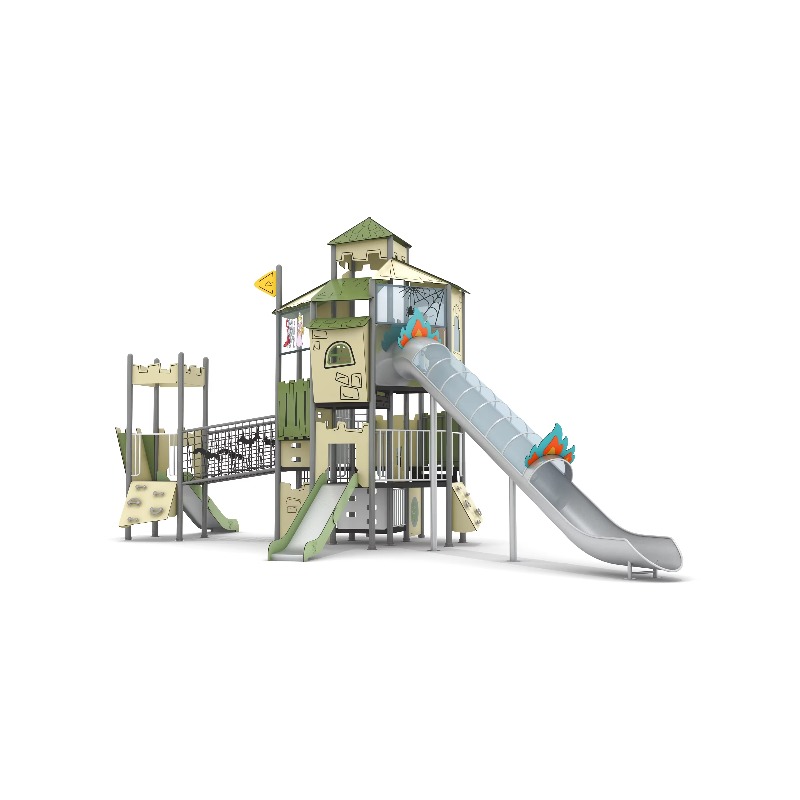 Ahşap Açık Hava Oyun Alanı Set - Kids Outdoor Wooden Playhouse incelemesi ve fiyatı