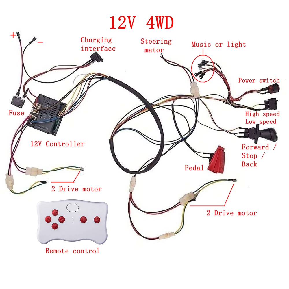 Çocuk elektrikli otomobil DIY  - Kids Outdoor Car incelemesi ve fiyatı