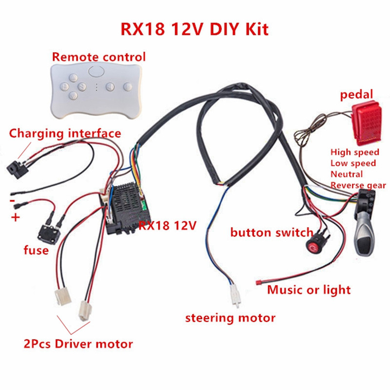Çocuk elektrikli otomobil DIY  - Kids Outdoor Car incelemesi ve fiyatı