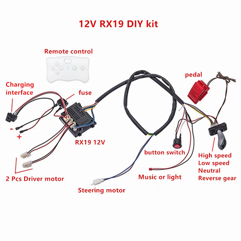 Çocuk elektrikli otomobil DIY  - Kids Outdoor Car incelemesi ve fiyatı