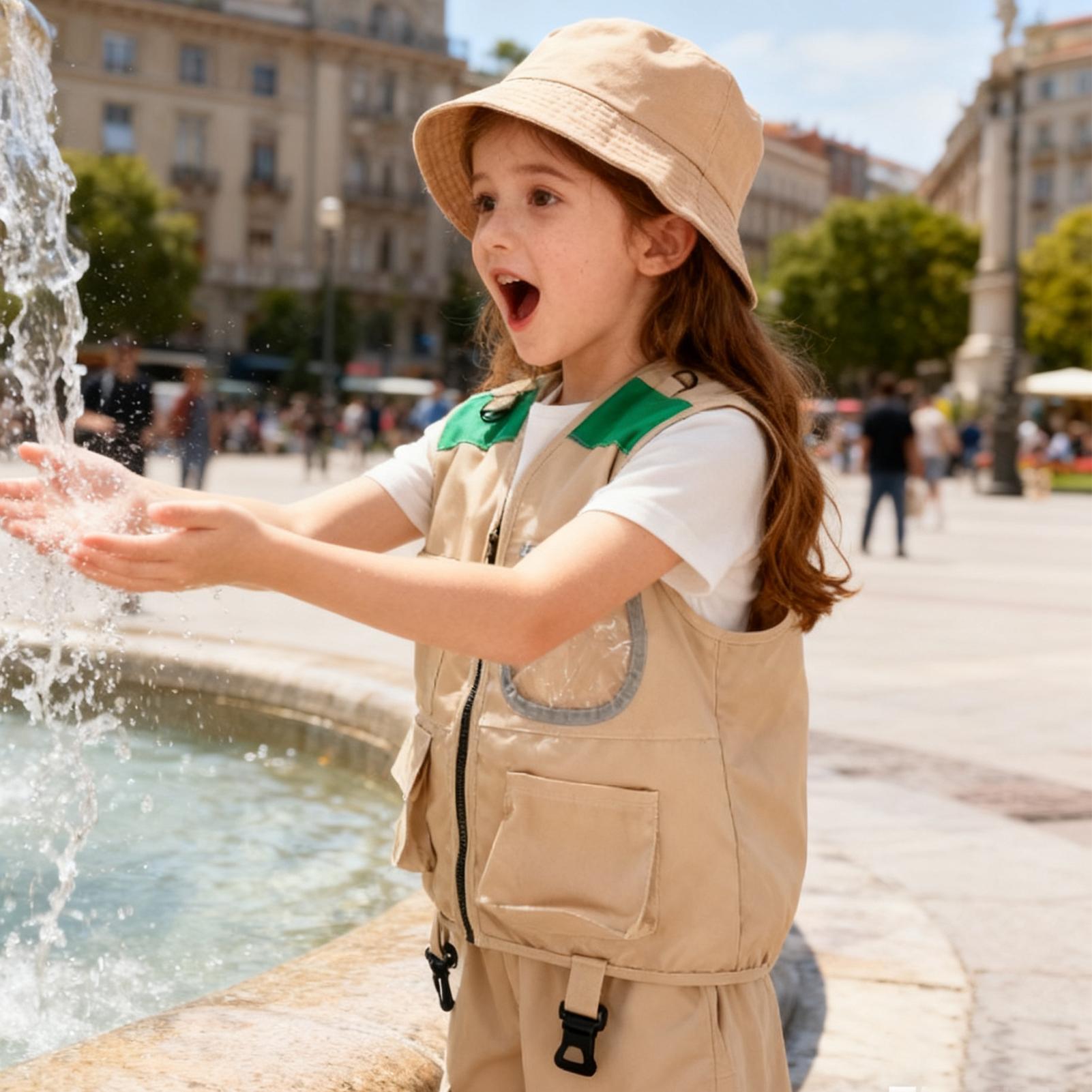Çocuklar için keşifçı şapkası  - Kids Outdoor Vest incelemesi ve fiyatı