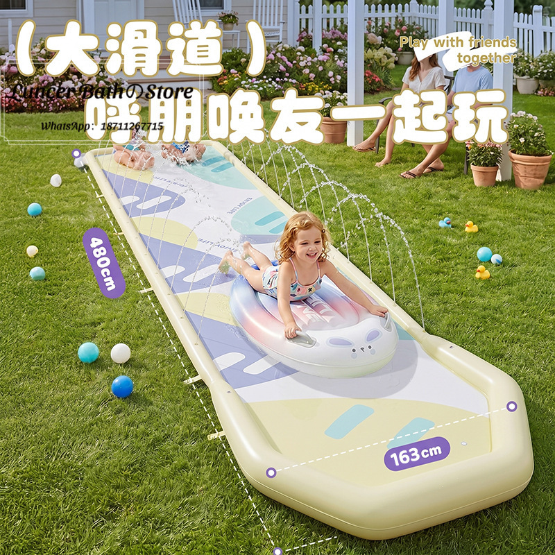 Sınır ötesi PVC su kaydırağı A - Outdoor Children'S Park incelemesi ve fiyatı