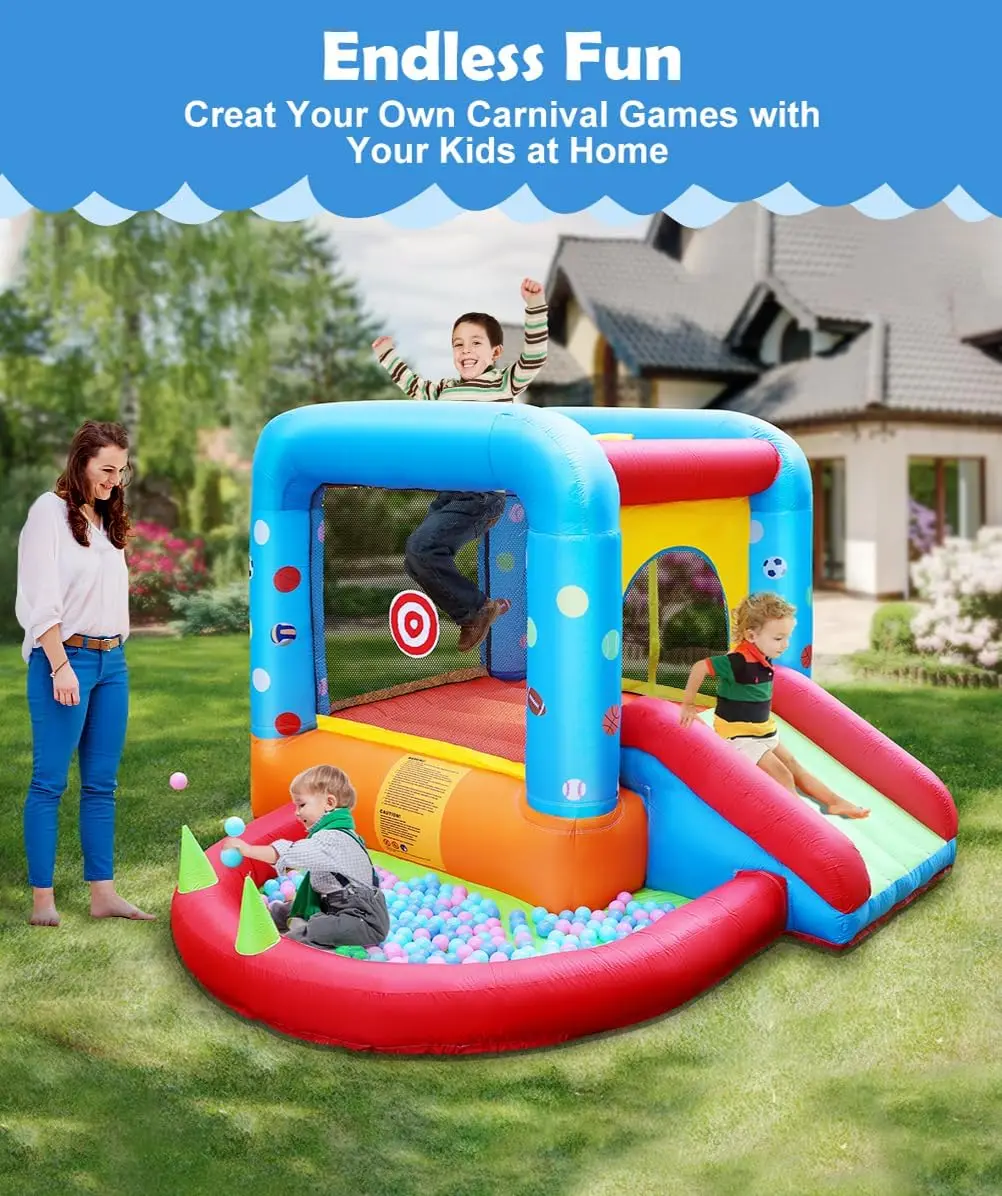Step4Fun Şişme Oyun Evi, Çocuk - Kids Outdoor House incelemesi ve fiyatı