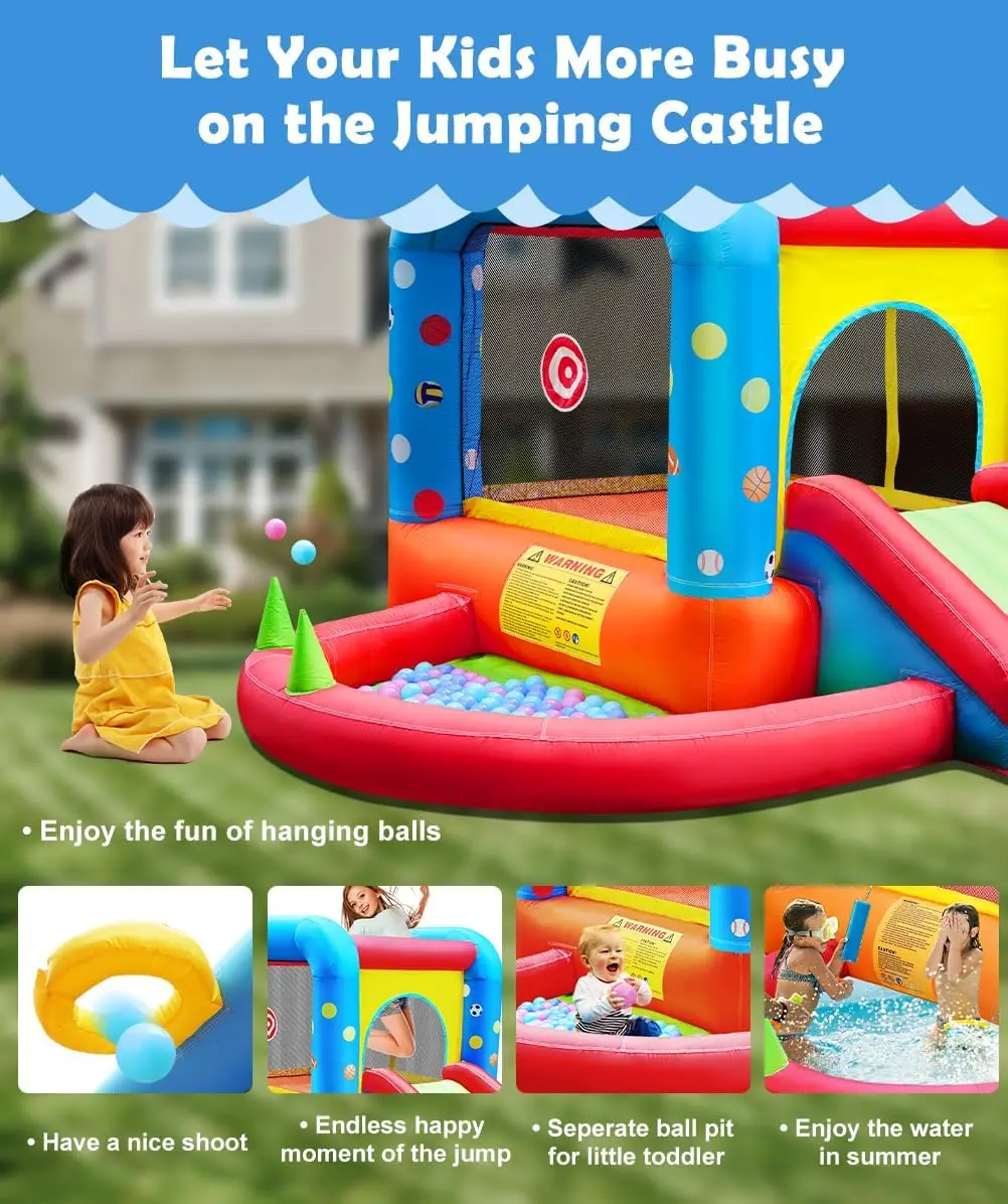 Step4Fun Şişme Oyun Evi, Çocuk - Kids Outdoor House incelemesi ve fiyatı