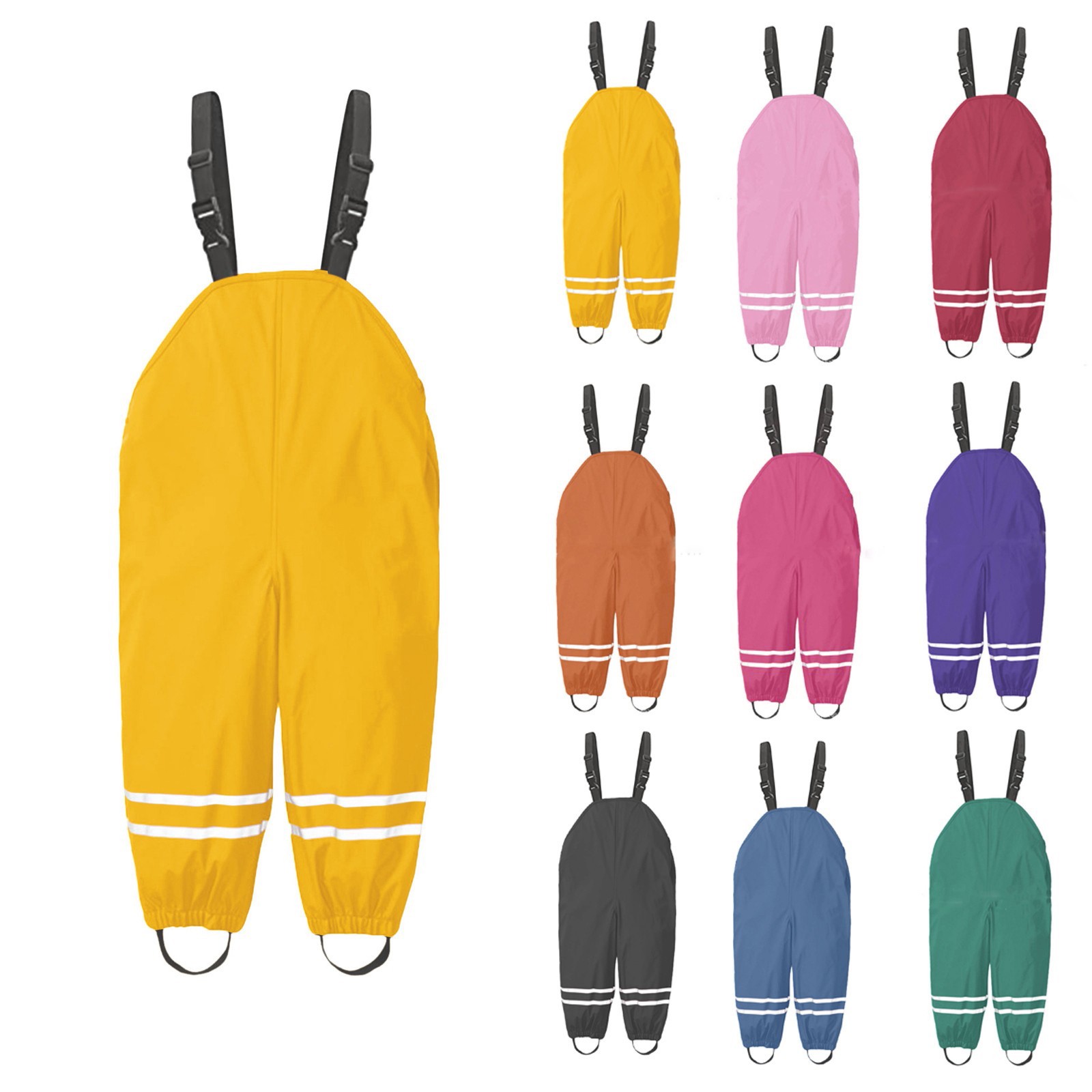1-8Y Yağmur Pantolon Yürümeye  - Kids Outdoor Overalls incelemesi ve fiyatı