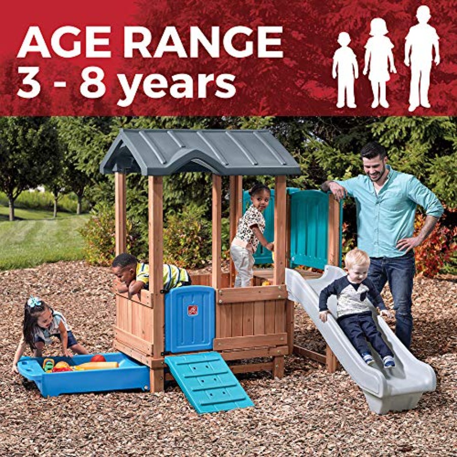 Ormanlık Macera Oyun Evi ve Ka - Kids Outdoor Wooden Playhouse incelemesi ve fiyatı