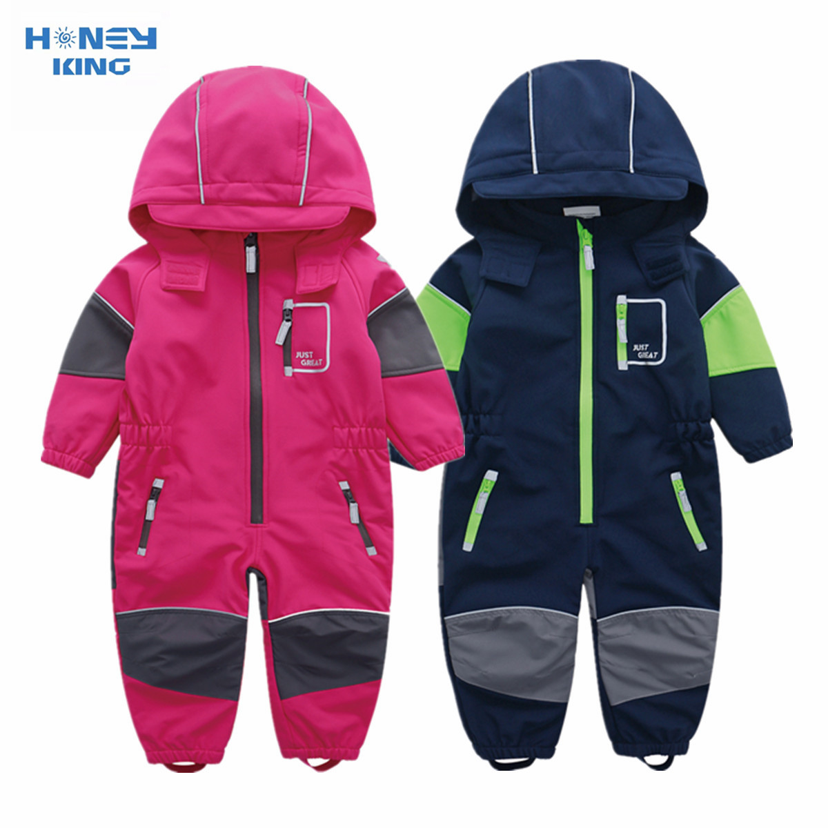 HONEYKING çocuk Softshell tulu - Kids Outdoor Overalls incelemesi ve fiyatı