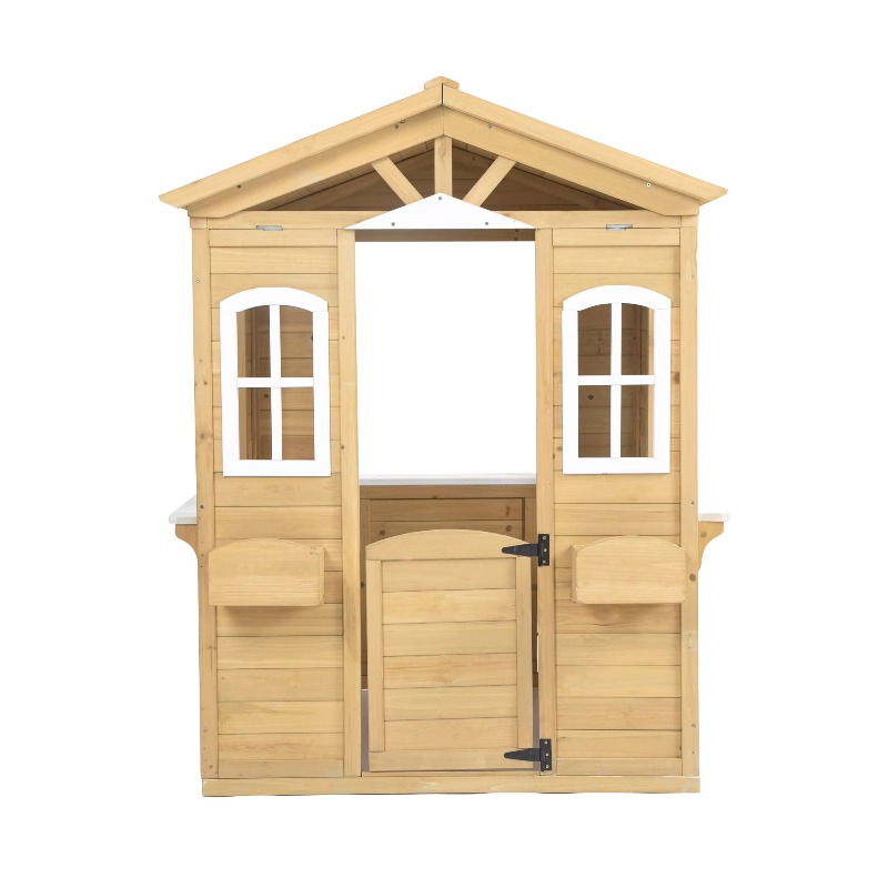Çocuklar İçin Modern Klasik Ah - Kids Outdoor Wooden Playhouse incelemesi ve fiyatı