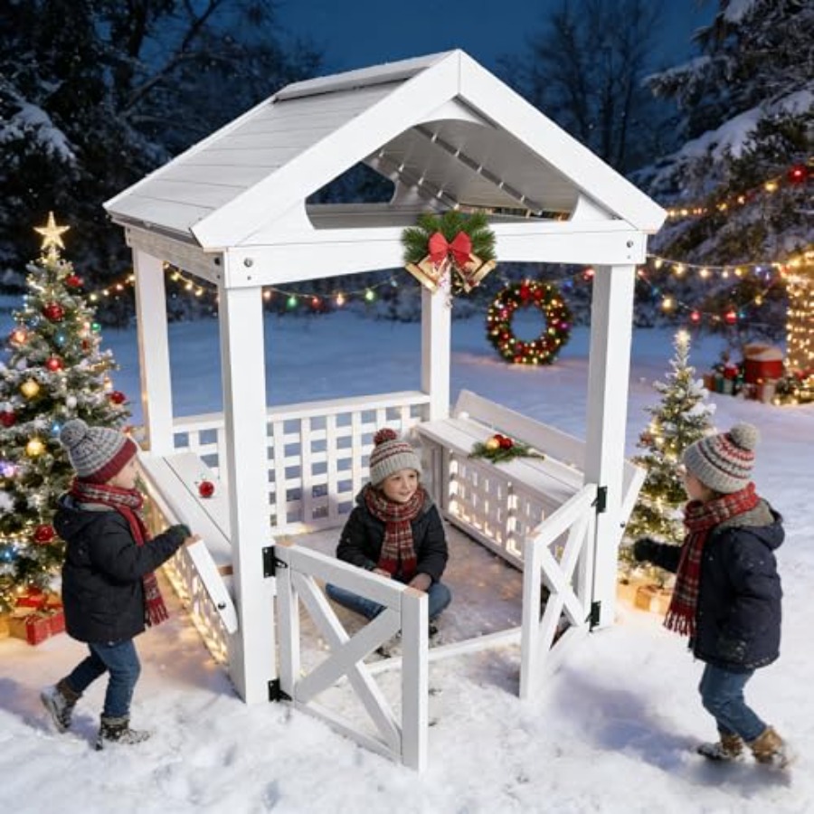 2-8 Yaş Arası Çocuklar İçin Ah - Kids Outdoor Wooden Playhouse incelemesi ve fiyatı
