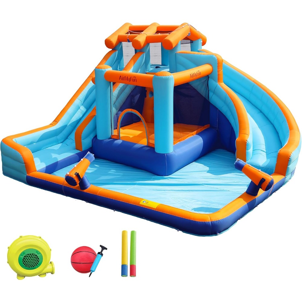 Büyük Su Kaydıraklı Zıplama Ev - Kids Outdoor House incelemesi ve fiyatı
