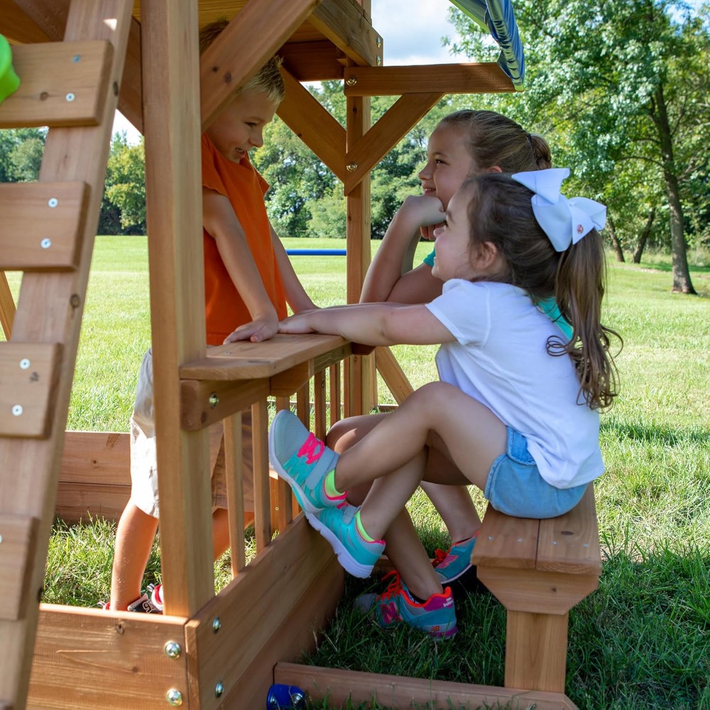 ABD'den Gönderilen Sedir Ağacı - Kids Outdoor Monkey Bar Set incelemesi ve fiyatı